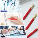 36 Pack Gel Pens Red 0.5mm Medium Point Red Gel Ink Pens with Cap Quick Drying Ballpoint Pen Smooth Writing Fine Point Pen for Journaling School Office Supplies