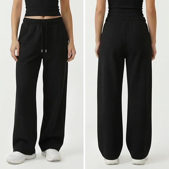 Common Stitch 3 Pack Sweatpants Women, Wide Leg Womens Sweatpants, Workout - Yoga Pants