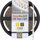 Armacost Lighting RibbonFlex Pro 12V White LED Strip Lights 60 LED/m, 2700K, 12 ft 132220