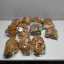 Spandex Folding Chair Covers, Brown Folding Chair Slipcovers 11 PCS, Universal Fitted Chair Slipcovers for Wedding, Party, Banquet, Holidays, Celebration