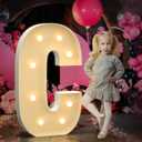 3FT Marquee Light Up Letters for Baby Shower Party Backdrop Decor, Marquee Letters for Birthday Wedding Engagement Party Decorations