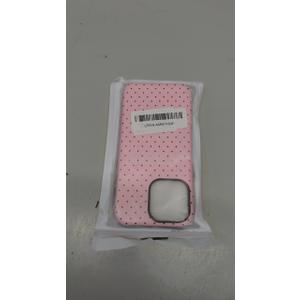 Magnetic for iPhone 15 Pro Max Case Cute Polka Dot Phone Case, Shockproof Slim TPU and Hard PC Protective Phone Cover Compatible with MagSafe Designed for Women Girls, Pink