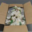 Briful 6ft White Bougainvillea Flower Garland  Artificial Silk Floral Vine with Built-in Hook Faux Flower Garland for Backdrop Table Wall Wedding Party Home Decoration