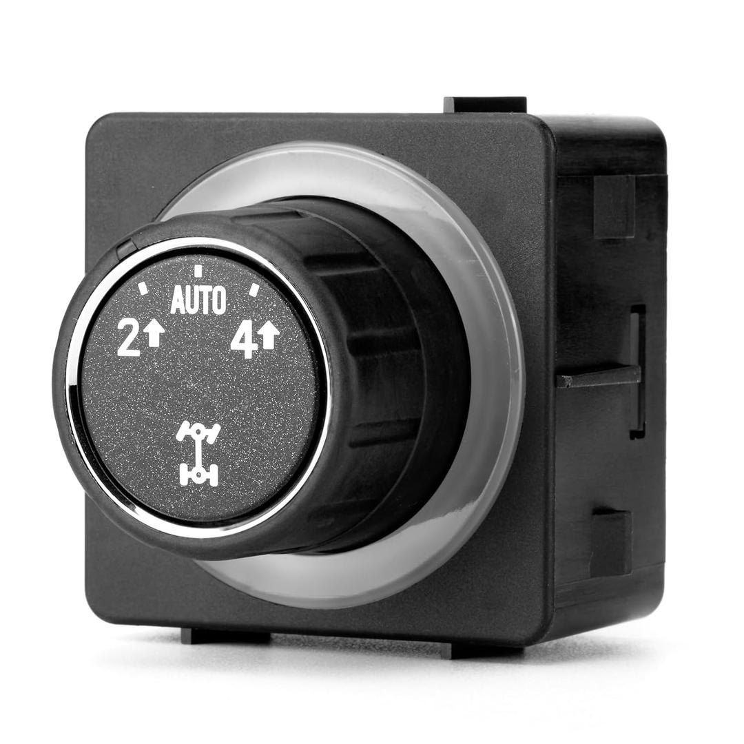 4x4 4WD Switch for 2014-2016 Chevy Silverado 1500, 2015-2020 Suburban Tahoe, 2017-2020 GMC Yukon XL, 4 Wheel Drive Transfer Case Selector Switch Button Control 22752188 23228428 84254252 1S15372