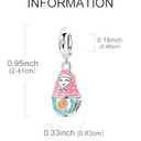 S925 Sterling Silver Charm Fit for Pandora Bracelet Original Pendant Bead Jewelry Gift for Her