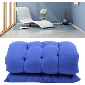 Chaise Lounge Cushion, outdoor Indoor Seat Cushions, Long Cushion Mat for Recliner Rocking Rattan Chair Folding Garden Lounge Seat Cushion(48 * 155 * 8cm)