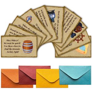 5 x Halloween Scavenger Hunt Game, Halloween Games for Family Treasure Riddle Hunt Game Activities, Halloween Indoor Outdoor Party Games Supplies Activities for Family Friends Gamer, A001