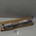 ENJOYBASICS Blackout Curtain rod for windows 48 to 84, 5/8 in Wrap Around Curtain Rods for Bedroom, Living Room, Adjustable from 30 to 86 Inches, Matte Black