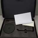 YUMORE Hand Towel Holder Stand Countertop Towel Rack Free Standing Towel Bar Hanger for Bathroom Kitchen Pro Matte Black