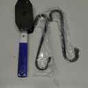 Brake Caliper Compression Tool with 4 Hooks & Blue Grip - Caliper Piston Compressor Tool, Brake Pad Spreader for Single/Twin/Quad Piston Disc Brake Repair