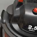 Vacmaster 2.5-Gallon* 2 Peak HP Wall Mountable Wet/Dry Vacuum VOM205P 1101