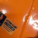 BEAMNOVA 2 Ton 4400 lbs Vertical Plate Lifting Clamp Flexible Ring Sheet Metal Steel Clamps Lifters Heavy Duty Orange