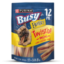 Pack of 2, Purina Busy with Beggin’ Twist’d Mini Adult Dog Chew Bone Treats - 12 ct. Pouch, Best By: 11/2025