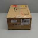 TUTOTAK Narrow Bookshelf, 8-Tier Bookcase, Spine Book Shelf for Small Space, Corner Standing Shelf for Living Room, Office, Study, Entryway, White BS06BW008