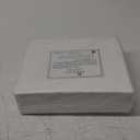 Pizuna 100% Cotton White, 400 Thread Count Long Staple Cotton Sateen Sheets Full Size Bed, 15 Inch Deep Pocket Full Size Sheets Set (Full Size Cotton Sheet Sets)