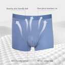 Men's Boxer Briefs 5 Pack - Breathable Cotton Underwear Soft Moisture-Wicking w/Regular Leg Comfort Fit (Large, Colorful)