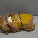 Pinch Pleated Mustard Yellow Linen Curtains 84 Inches Long 2 Panels Set for Living Room Dining Pinch Pleat Back Tab Light Filtering Farmhouse Boho Retro Window Curtain Drapes Gold Yellow Spring Decor