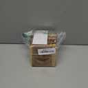 16 Pieces Unfinished Wood Coasters, 4 Inch Square Acacia Wooden Coasters for Crafts with Non-Slip Silicon Dots for DIY Stained Painting Wood Engraving Home Decoration