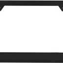 Powder-Coated Matte Black Thin License Plate Frame, 1 Piece, Front or Rear
Street Legal, Stainless Steel, No-Rust, No-Rattle, Slim 2 Hole with Screw Caps, Car Wash Proof, Gloss Thin Metal Tag Holder