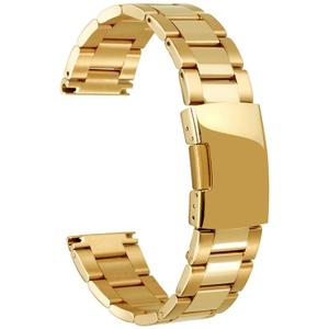 Metal Watch Band Rose Gold Watch Strap for Womens Metal Watch Band Replacement Metal Band Watch Strap Optional Color 10-20mm