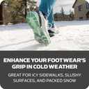 Yaktrax Diamond Go All Surface Traction Cleats for Walking on Ice and Snow