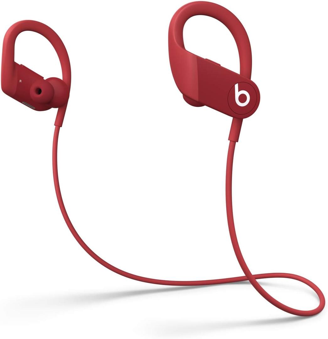 Beats by Dre Powerbeats High-Performance Wireless Earphones - Red - MWNX2LL/A 