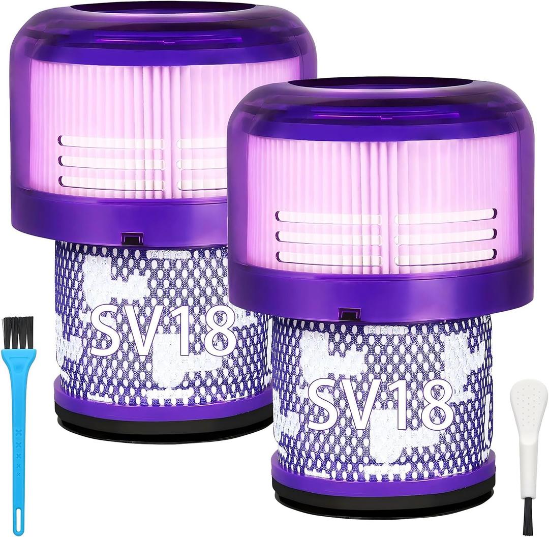 SV18 Filter Replacement Compatible with Dyson Digital Slim SV18 / V10 Spare Cordless Vacuum, Compare to Part 970612-01