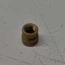 Anderson Metals 38119 Red Brass Pipe Fitting, Reducing Coupling, 3/4" x 1/2" Female Pipe