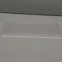 Richboom Clear Acrylic Tilted Computer Keyboard Holder for Easy Ergonomic Typing, Upgraded Version, Keyboard Stand with Silicone Anti-Slip Case for Office Desk, Home, School, Clear