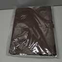 Sheet Music Folder 3 Ring Brown(13" x 9.8"), Large PU Leather Choir Folder with Hand Strap and Internal Retention Strap for Piano, Choral, Musician & Stage Performance (Brown)