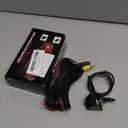 Backup Camera for Cars - HD/CVBS Image 170 Wide Angle, Super Night Vision, IP68K Waterproof, Metal Housing, Universal for 12V Vehicles (SUV, Truck, RV, Minivan)