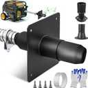 Generator Exhaust Extension Silencer Kit,with Two Universal Adapters Compatible Most Portable Generators wiht ALL-IN-ONE KIT, Reduces Noise by 60%,Compatible with All Portable Generators
