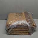 YDKGL Washable Area Rug 6x9 Large Jute Like Rug for Living Room, Soft Non Slip Rugs Carpet for Dining Room Bedroom Cotton Boho Woven Braided Rugs Home Office Decor, Brown