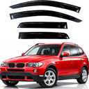 KPY Rain Guards Window Visors for 2004-2010 BMW X3