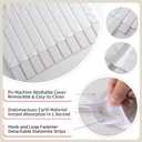 Stone Drying Mat for Kitchen Counter-Super Absorbent PU Dish Drying Mat, Quick Dry Stone Mat Kitchen for Dishes, Bottles & Cups, Large Foldable Stone Dish Drying Mat, Non-Slip Kitchen Mat (24" x 16")