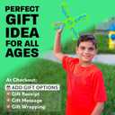 Boomerangs for Kids - Christmass Gifts for Grandkids Boys & Girls All Ages - Outdoor Flying Disc - Fun Boy Stocking Stuffers - Boys Toys Age 8-10 Year Old & 10-12 & Up - Beach Toys for Kids Presents (Green)