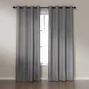 Blackout Curtains for Bedroom and Living Room, 2-Piece Set with Grommets, 94"×52"(W*L), Grey 