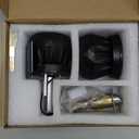 Smart Door Knob Fingerprint Door Lock with Keypad, Keyless Entry Deadbolt for Front Door, Smart Auto Lock Deadbolt with Phone/Watch App Control, Biometric Fingerprint Gate Knob with 6 Ways to Unlock