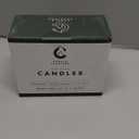 Candle Charisma 50 Green Spell Candles - 4" Unscented Paraffin Chime Candles, Smokeless & Dripless, Colored Candles, 2 Hours Burn Time 1/2 Inch Taper Candles for Rituals, Witchcraft and Parties