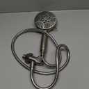 Shower Head with Handheld High Pressure Multi-Function 7 modes, Built-in Power Wash to Clear Tub, Tile & Pets, 5 High Flow Hand Held Rain Showerhead with Extra Long Hose and Adjustable Bracket (Luxury Chrome Polished)