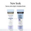 Neutrogena Ultra Sheer Dry-Touch Sunscreen Lotion SPF 70, Broad Spectrum, Water Resistant 80 Min, Oil-Free, Oxybenzone-Free, Non-Comedogenic, Matte Finish, Body Sunscreen, Travel Size 3 Fl Oz
