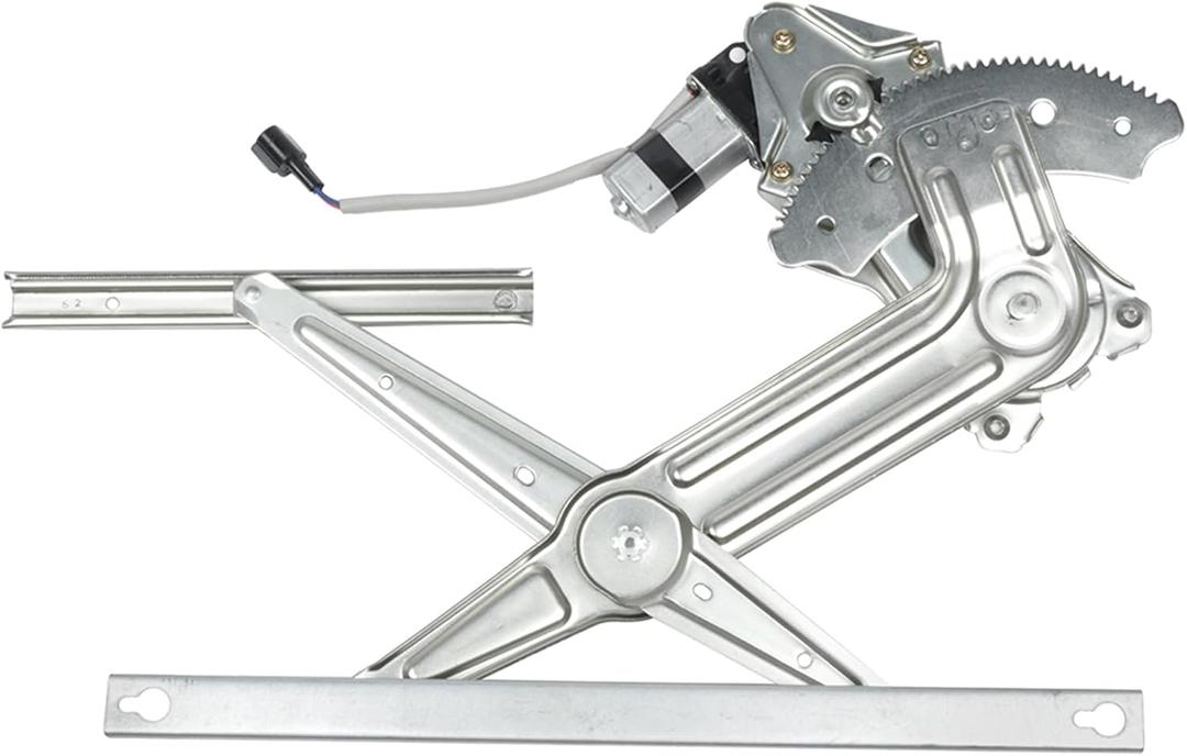 Power Window Regulator Rear Left Driver Side with Motor fits for 2002-2008 for Dodge for Ram 1500 Truck Quad Cab 2003-2009 for Dodge for Ram 2500 Truck Quad Cab 55276103AC 748-560