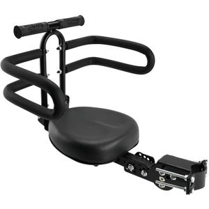 Thicken Front Child Bike Seat,Foldable Front Mounted Kids Bike Seat for City Bicycles Hybrid Cruiser Bicycles Pedal Scooter Motorcycle Bicycles (Black) Thicken Front Child Bike Seat,Foldable Front Mounted Kids Bike Seat for City Bicycles Hybrid Cruiser Bicycles Pedal Scooter Motorcycle Bicycles (Black)