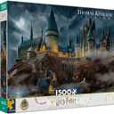 Ceaco Harry Potter Hogwarts Castle Jigsaw Puzzle  1500 Piece Puzzle for Adults, Thomas Kinkade Studios Fantasy Art