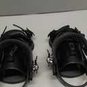 Snowboard Bindings Lightweight Snow Shoes Bindings Rear Entry Bindings for Men and Women Easy to Put on and Take Off (Large, Black)