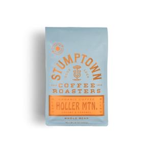 Stumptown Coffee Roasters, Medium Roast Organic Whole Bean Coffee, 100% Arabica Coffee - Holler Mountain 12 Ounce Bag with Flavor Notes of Citrus Zest, Caramel and Hazelnut (EXP 12/17/26)