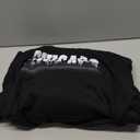 Chicago Windy City Skyline and Reflection Hoodie Pullover Hoodie, Size M