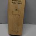 Immersion Water Heater1800W, Portable Mini Pool Heater, Bucket Heater, Adjustable Thermostat, RealTime Temperature Display, Anti Dry Burn Protection, for Bathtub, hot tub, Inflatable Pools, 120V