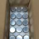 15 Set Magnetic Spice Jars - Large 4 oz Refrigerator Hexagon Glass Spice Containers with Magnetic Lids and Shaker Spice Labels for RV Travel Trailer Kitchen Fridge Cabinet Wall Mount