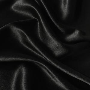 RUDONG M Satin Photography Backdrop 3.3x2.5ft - Wrinkle-Free Silky Fabric Background for Jewelry/Cosmetics/Flat Lay/Studio, Black Backdrop Cloth (100x75cm)